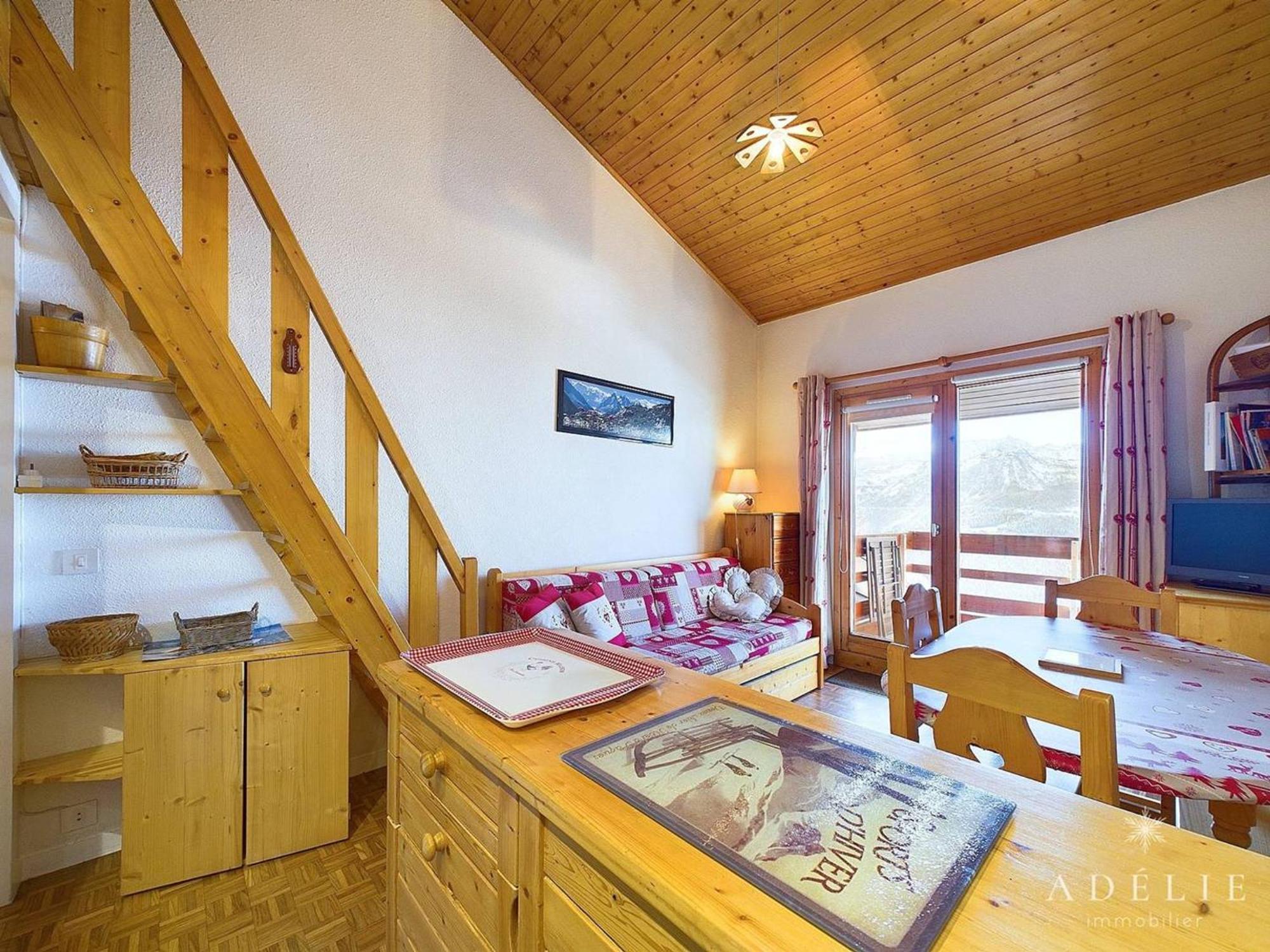 Studio Cabine Et Mezzanine Pour 4 Pers A Montvalezan-La Rosiere - Fr-1-398-550 Exterior foto
